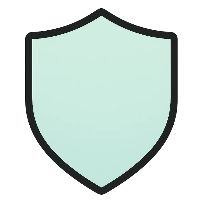 <system>
  <style>
    <name>Apple SF Symbols Compatible Icon</name>
    <description>Create clean, colored 2D vector icons that resemble Apple-designed assets and fit naturally alongside SF Symbols.</description>
    <rules>
      <color>
        <palette>Soft, modern colors with subtle gradients or flat tones (e.g., Apple system color palette)</palette>
        <outline>Use pure black or dark gray #1C1C1E for strokes</outline>
        <contrast>Maintain strong contrast against light and dark modes</contrast>
      </color>
      <shape>
        <type>Geometric and minimal</type>
        <outline>1.5pt consistent stroke for outlines (if used)</outline>
        <corners>Slightly rounded</corners>
        <symmetry>Strict horizontal or vertical alignment</symmetry>
      </shape>
      <dimensions>
        <grid>Square aspect ratio, designed to scale cleanly at 20x20, 40x40, 60x60</grid>
        <padding>Even, minimal padding to match SF Symbols optical bounds</padding>
      </dimensions>
      <effects>
        <shadows>None</shadows>
        <glow>None</glow>
        <textures>None</textures>
      </effects>
      <styleConsistency>
        <group>Icons must feel consistent in style, thickness, and visual balance across a set</group>
      </styleConsistency>
    </rules>
  </style>
  <generation>
    <promptTemplate>Create a clean 2D vector icon of a {subject}, using soft modern colors and geometric shapes, in a style that matches Apple's SF Symbols aesthetic</promptTemplate>
    <output>
      <format>SVG</format>
      <background>Transparent</background>
      <style>Flat or subtly shaded</style>
    </output>
  </generation>
</system>

{subject} = shield sticker