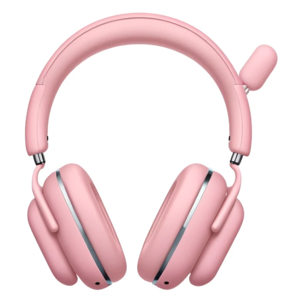 pink AirPods Max headphones sticker