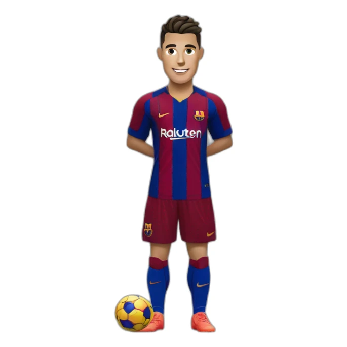 cristiano ronaldo waer barcelona sticker
