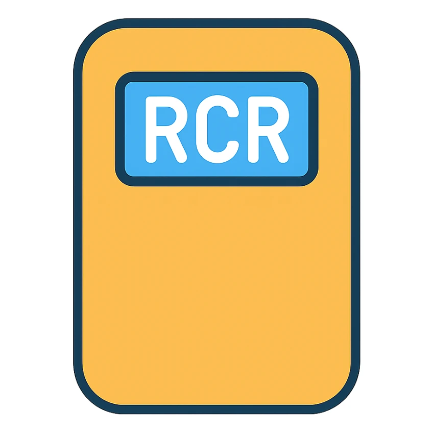 riot shield, white RCR text, glass window, strong and protective look sticker