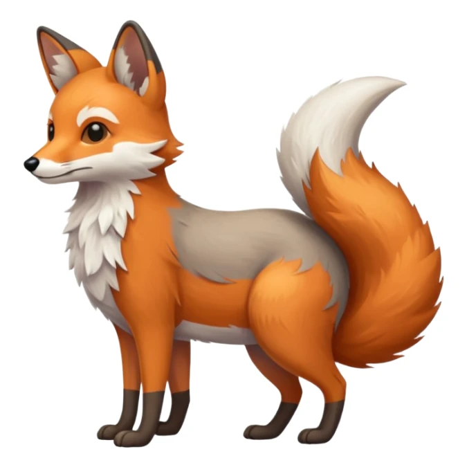 Vulpes Lupus Lagopus Cuniculus Felis Catus, (full body) sticker