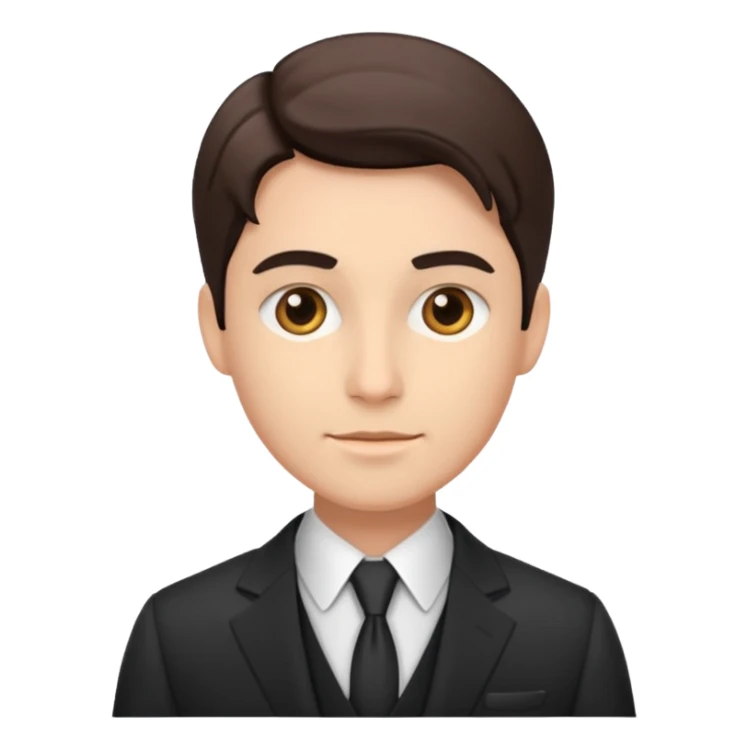 Escritor de libros, muy elegante y formal sticker