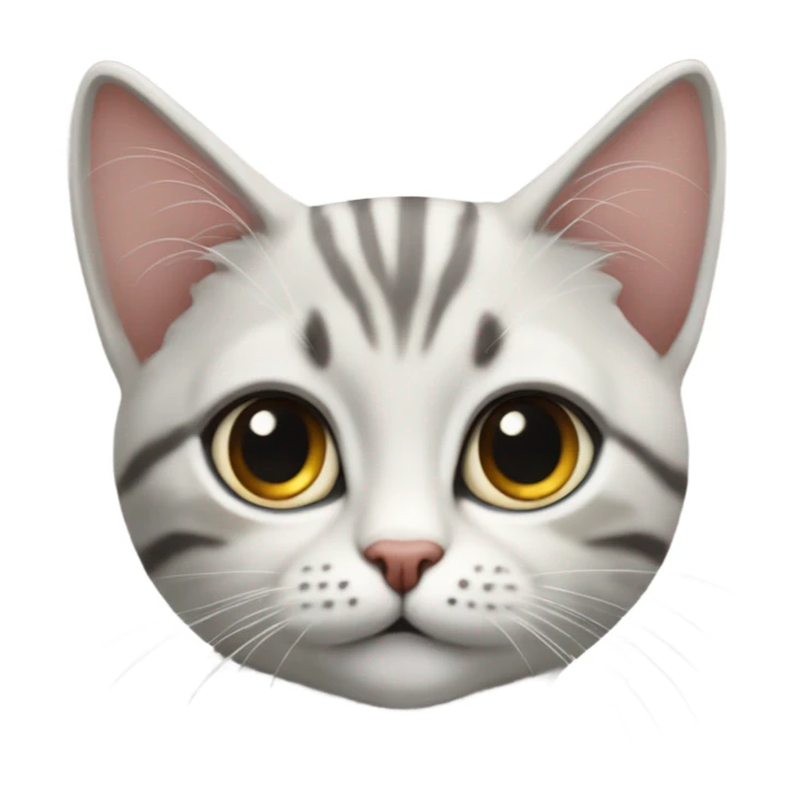 ellerinin üstünde duran kedi sticker