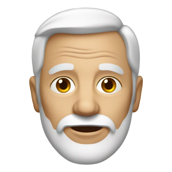 OLDER WHITE DANISH MALE sticker