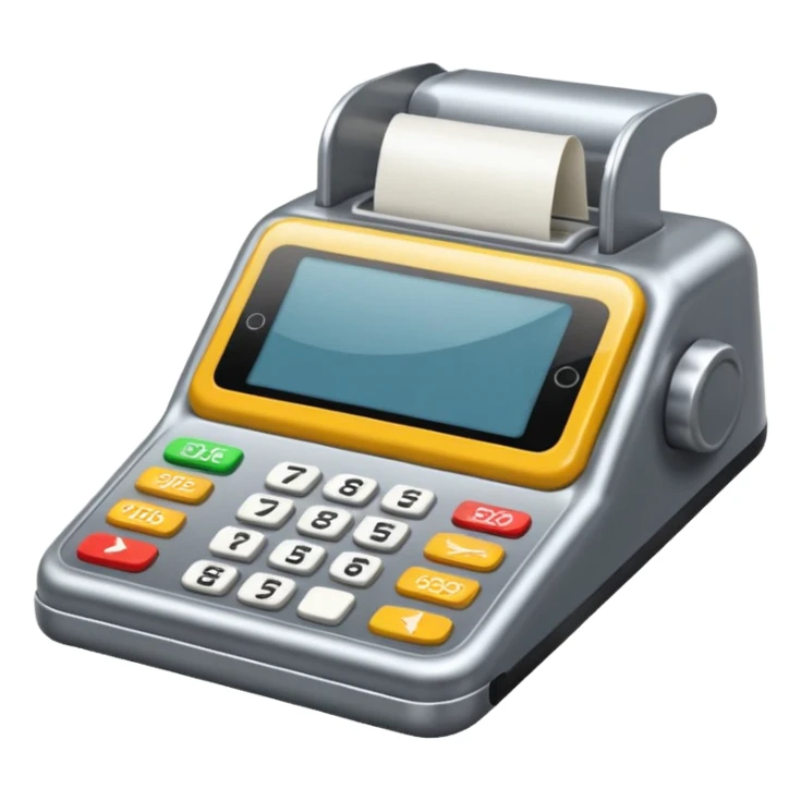 Máquina de passar cartão de crédito  sticker