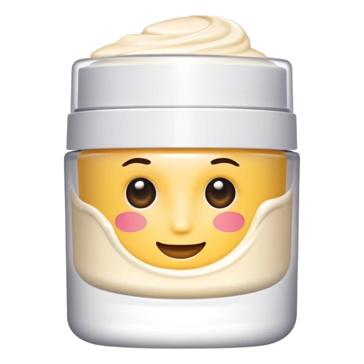 tube of face cream sticker