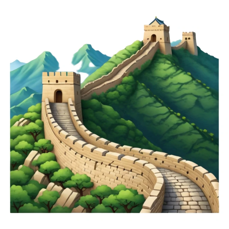 Great wall of China sticker