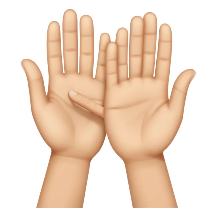 MANOS HACIENDO EL NUMERO 304 sticker