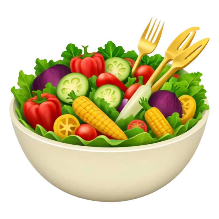 BOWL DI INSALATA,  iperrealistico 4k sticker