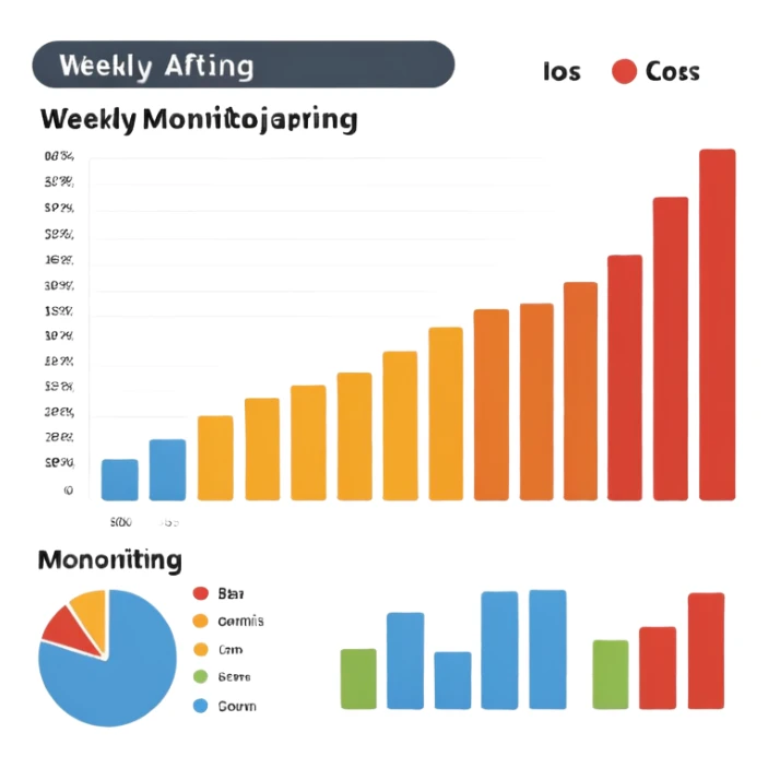 weekly monitoring sticker