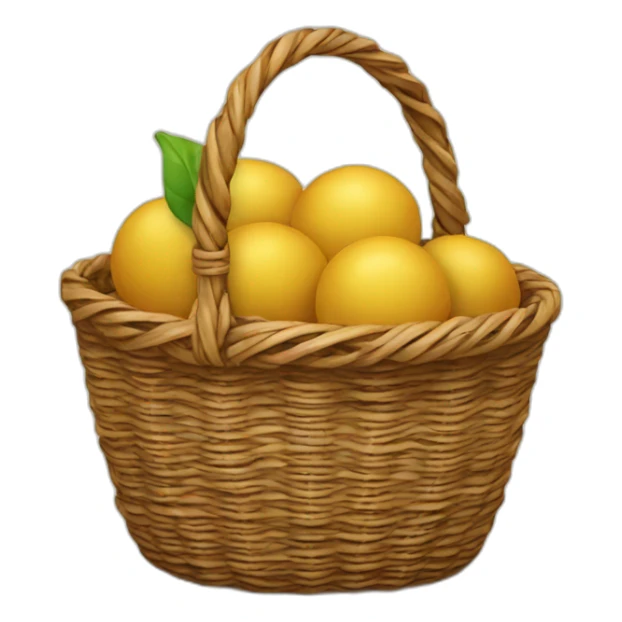 Basket sticker