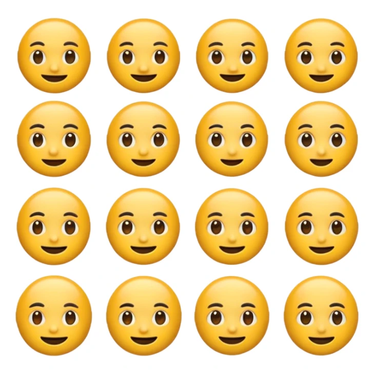 Emoji set of gojo  sticker
