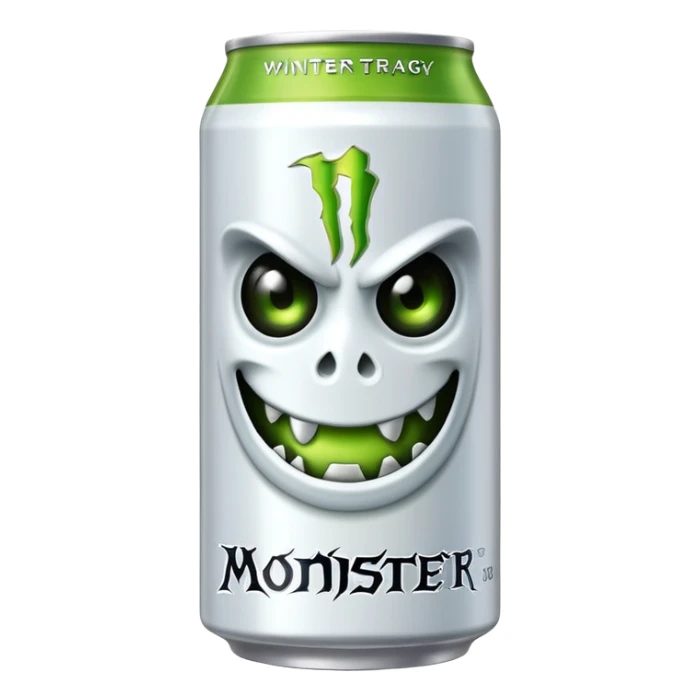 white monster energie sticker