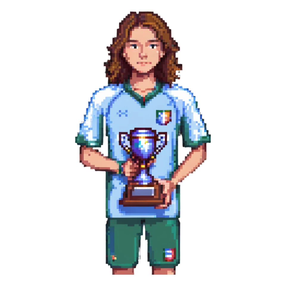 MVP with sports or gaming vibe sticker