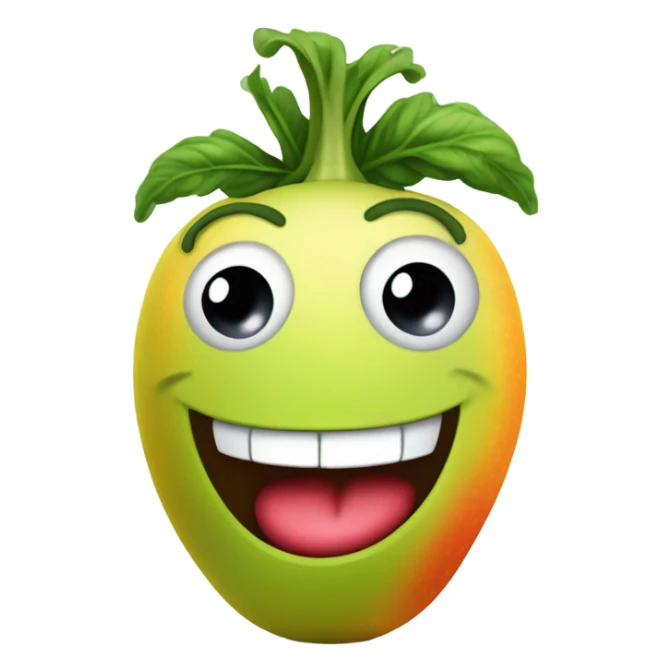 Healthy mascot  sticker