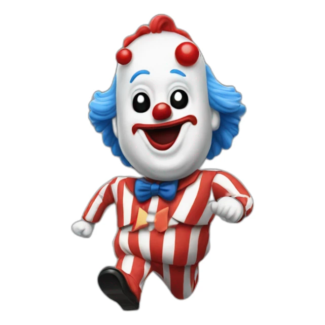 bozo the clown running for president sticker