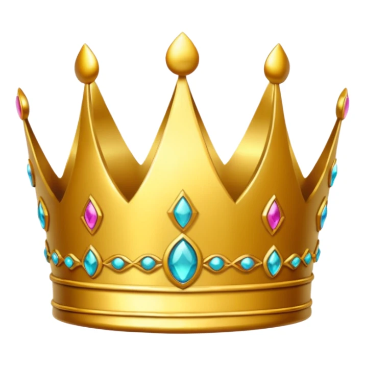 golden crown royal without too many details sticker