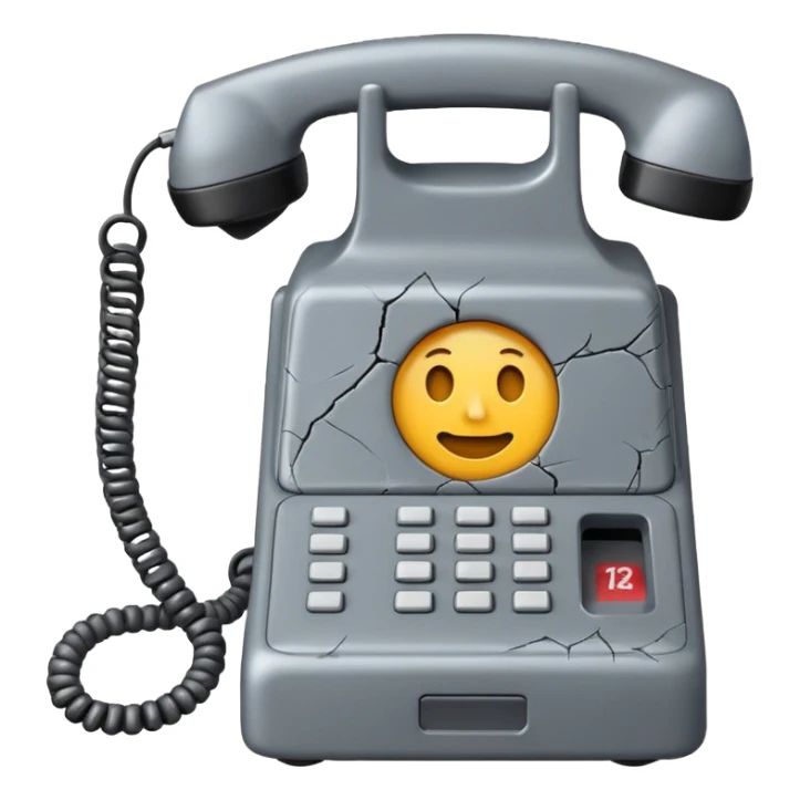an old phone emoji sticker