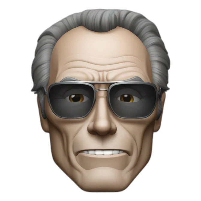 Clint Eastwood dirty Harry  sticker