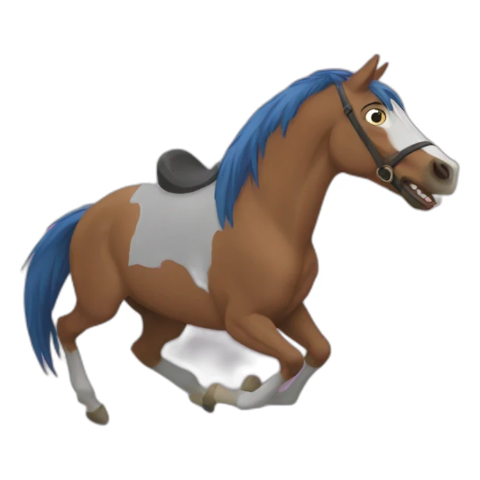 bojack horseman horsing around sticker