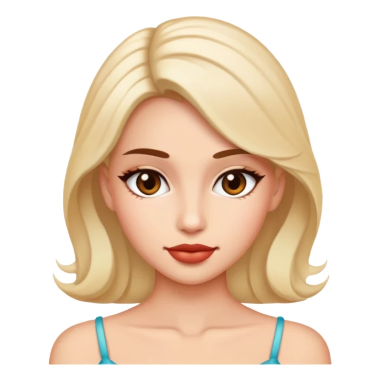 Emoji de persona coquette pretty sticker