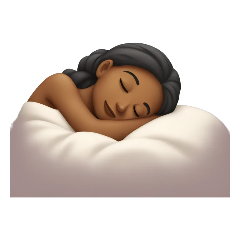 Girl sleeping sticker