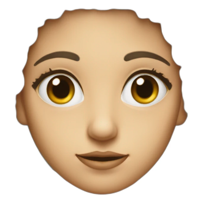 Une personne avec 10 yeux sticker