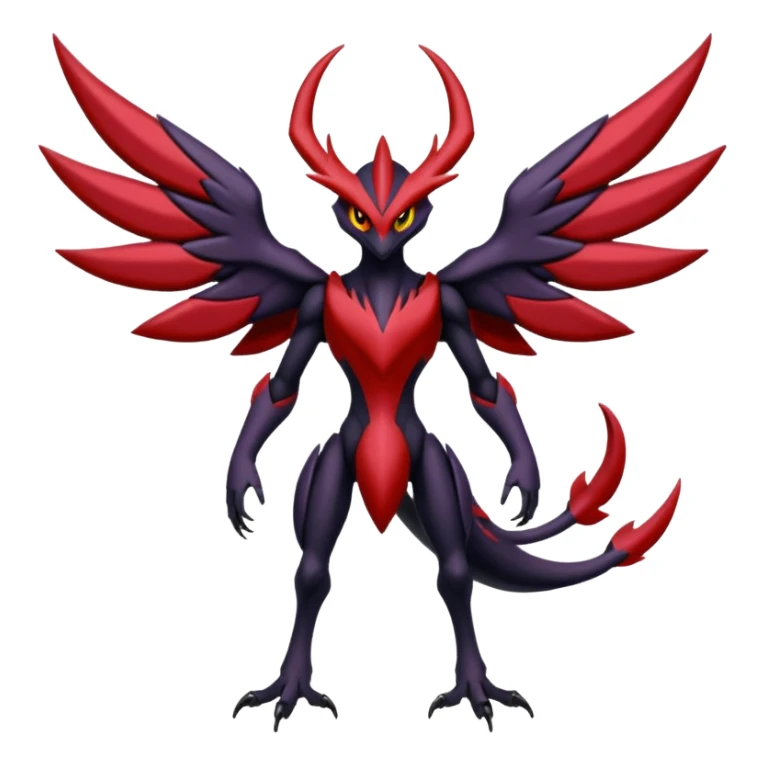 Yveltal-Corviknight-Scizor-Darkrai-Genesect-Lunala-Vikavolt-fusion sticker