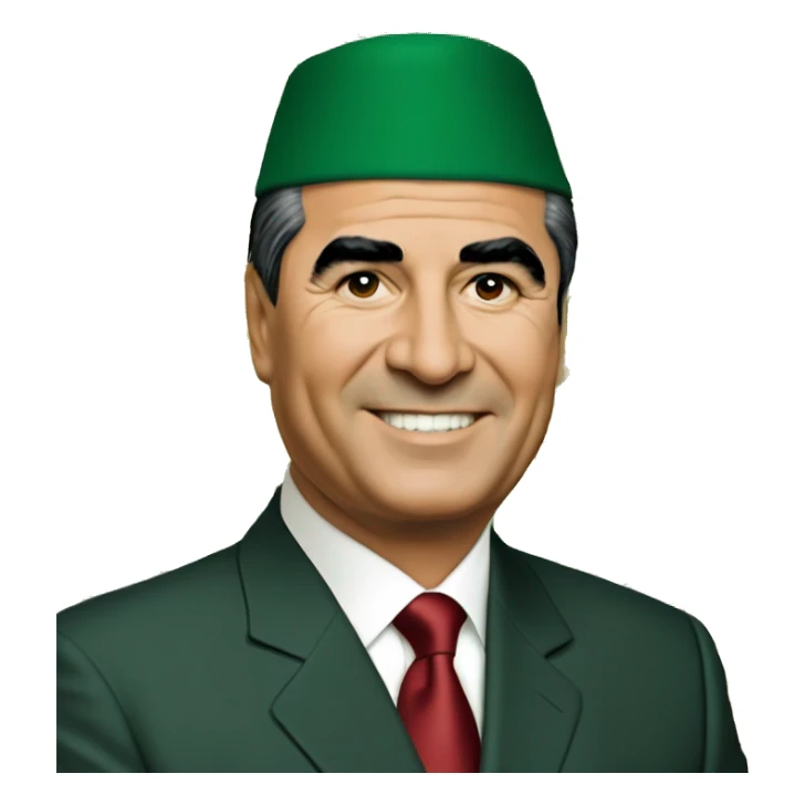 Gurbanguly Berdimuhamedow president Turkmenistan sticker