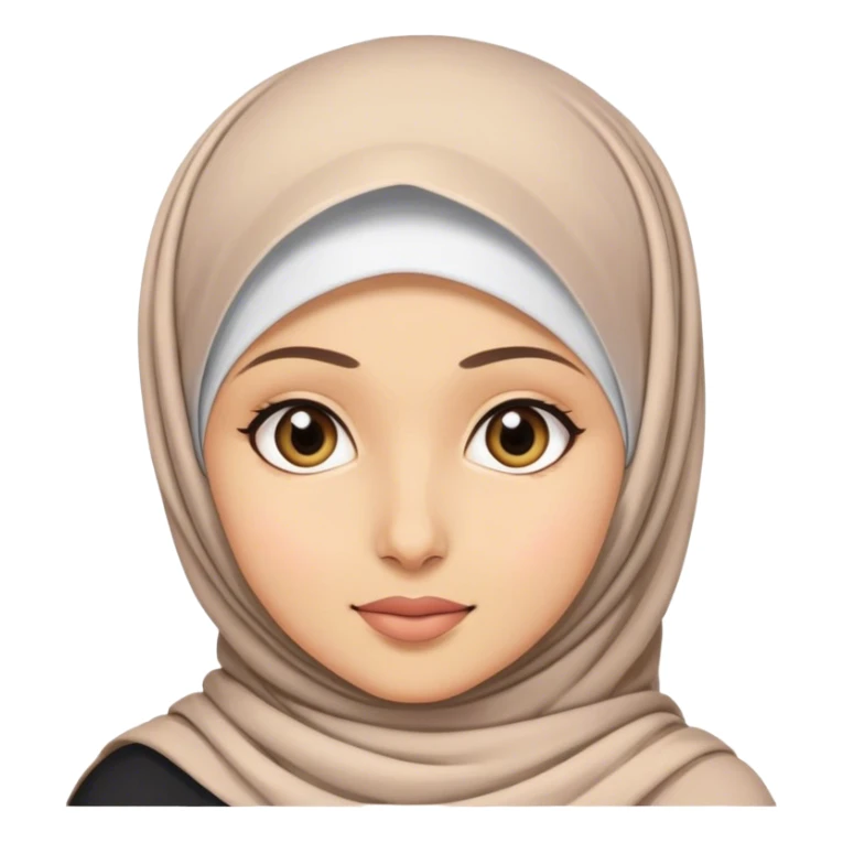 Girl with hijab sticker