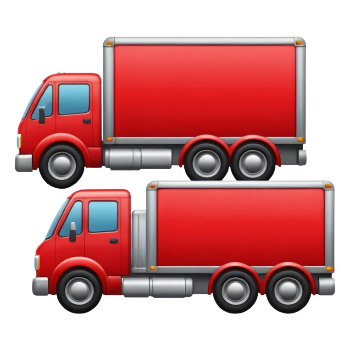 Moving truck or dolly
 sticker