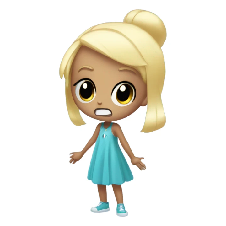 Multiple Bubbles from powerpuff girls crying and laughing and sad  sticker