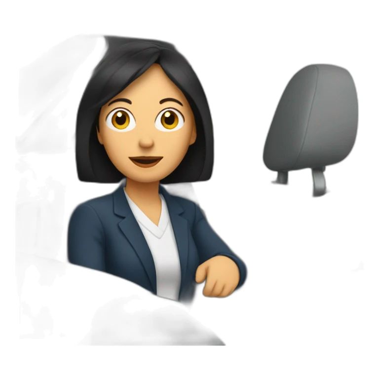 Anne Hidalgo in a car sticker