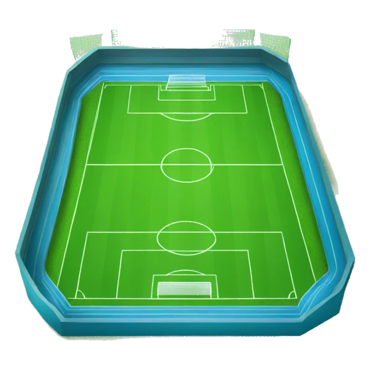 football pitch sticker
