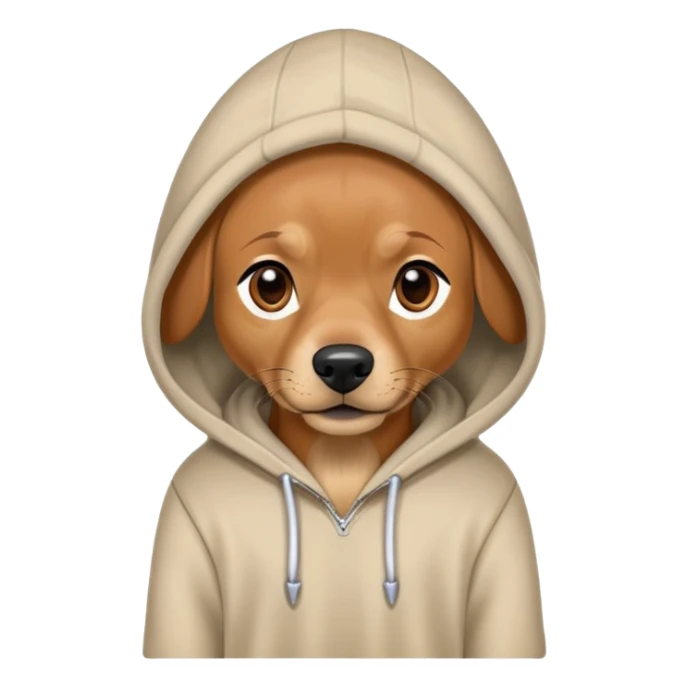 pincher dog with a hoodie sticker