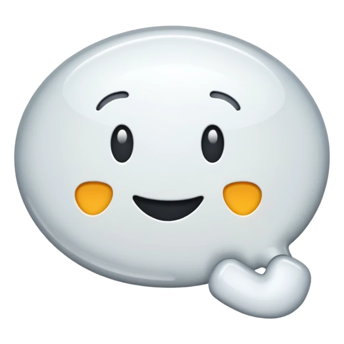 phone word bubble sticker