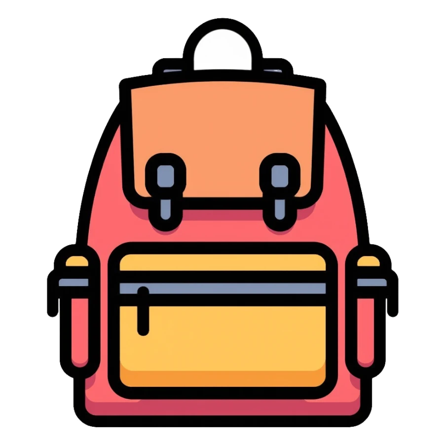 backpack sticker