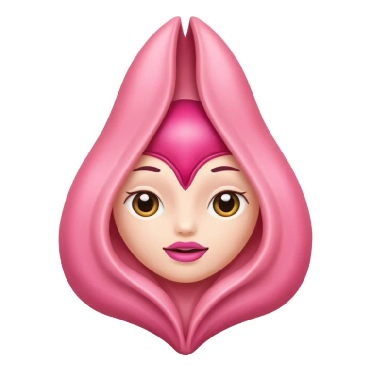 Vulva sticker