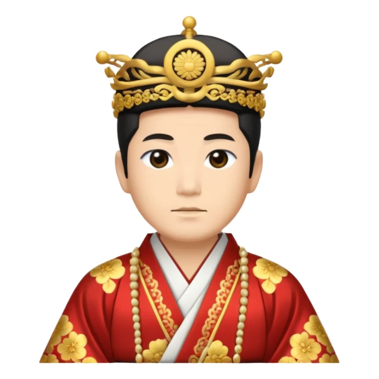 japanese emperor sticker