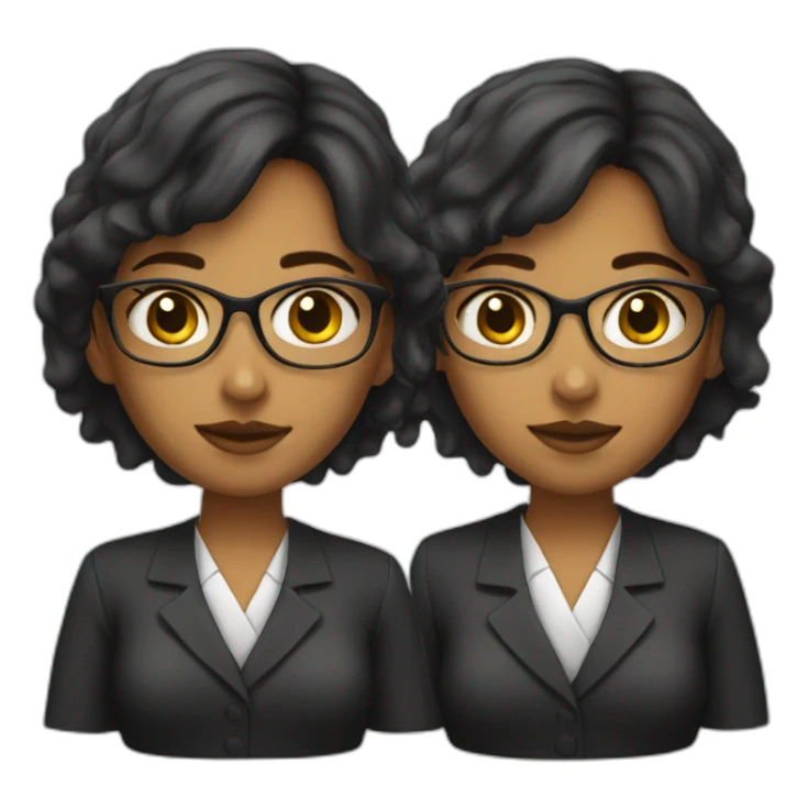lawyer girl working sticker