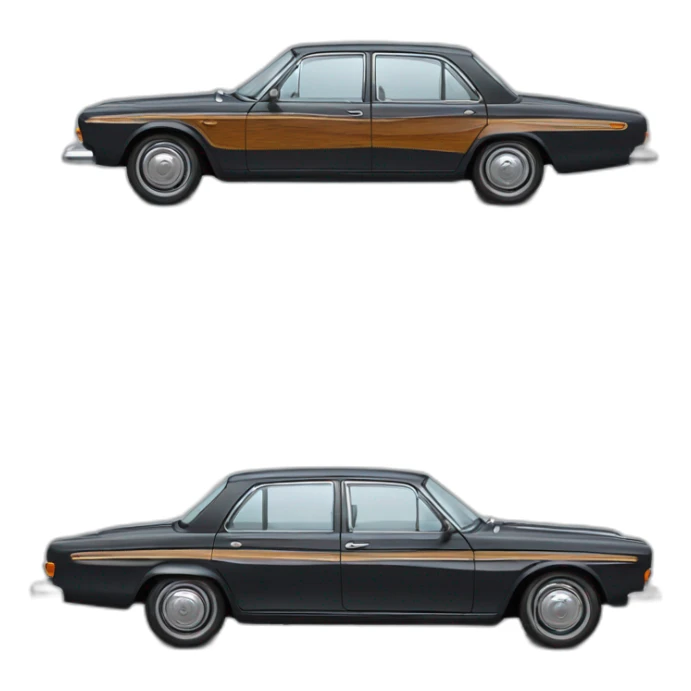 Volga Gaz 24 Russian sedan sticker