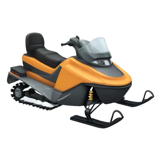 Snow mobile  sticker