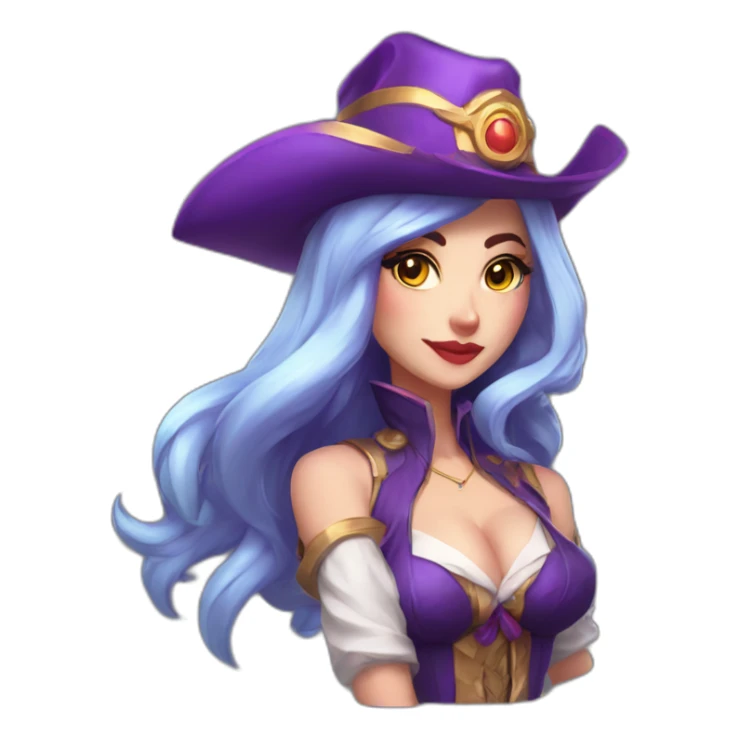 miss fortune league of legends sticker