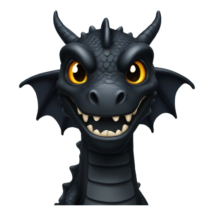 Black Dragon  sticker