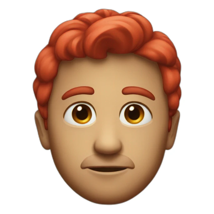 red because of high eyes sticker