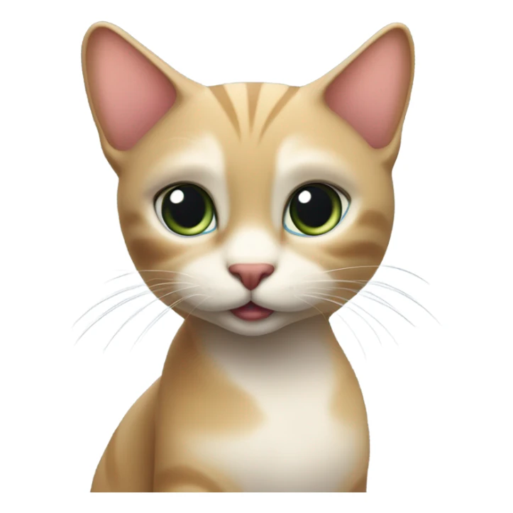cat coquette  sticker