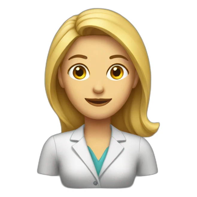 female inusrance broker sticker