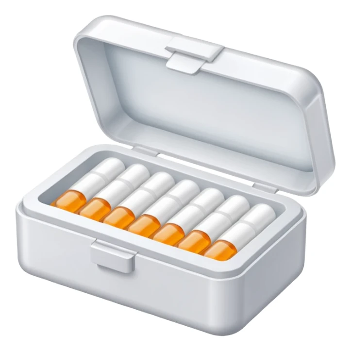 medicine pills in a box sticker