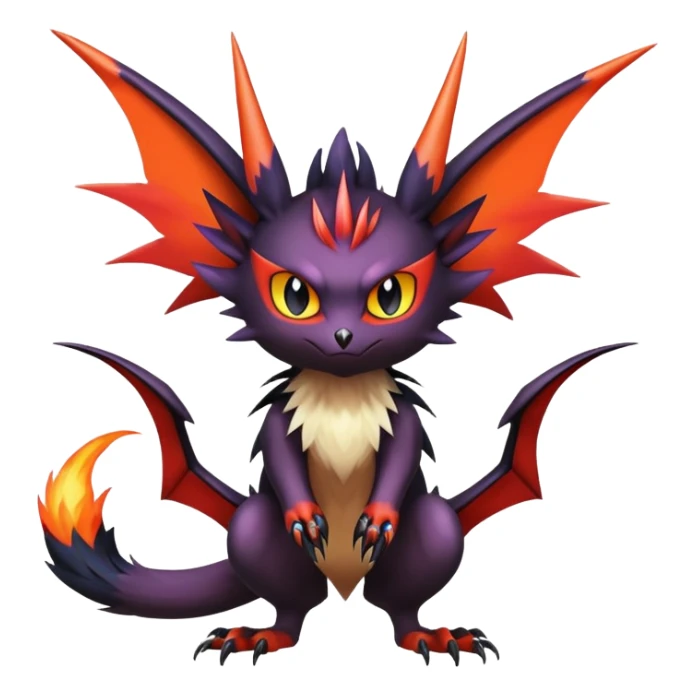 Noibat-Noivern-Litten-Hybrid sticker