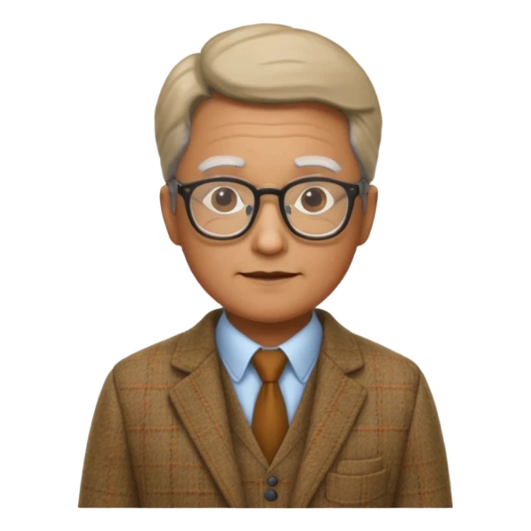 Professor in the la casa de papel TV show sticker